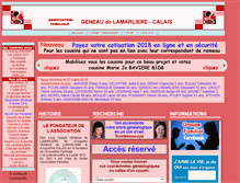 Tablet Screenshot of bonjourlescousins.info